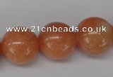 CSM08 15.5 inches 18mm round salmon stone beads wholesale