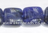 CSO06 15.5 inches 8mm square A grade sodalite beads wholesale