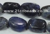 CSO100 15.5 inches 18*25mm freeform sodalite gemstone beads