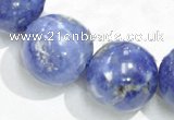 CSO14 15.5 inches 4mm round AB grade sodalite gemstone beads