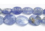 CSO24 6*8mm & 8*10mm A grade faceted oval sodalite beads