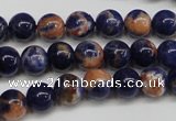 CSO261 15.5 inche 6mm round red sodalite gemstone beads wholesale