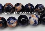 CSO263 15.5 inche 10mm round red sodalite gemstone beads wholesale