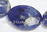 CSO28 15.5 inches faceted oval 18*25mm A grade sodalite beads