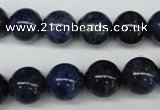 CSO404 15.5 inches 12mm round dyed sodalite gemstone beads