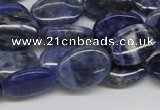 CSO47 15.5 inches 13*18mm oval sodalite gemstone beads wholesale