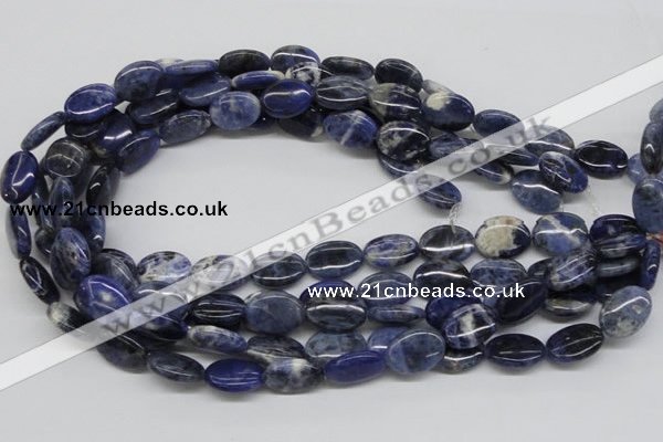 CSO47 15.5 inches 13*18mm oval sodalite gemstone beads wholesale