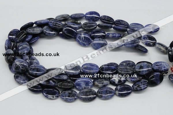 CSO48 15.5 inches 15*20mm oval sodalite gemstone beads wholesale