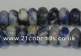 CSO62 15.5 inches 5*8mm rondelle sodalite gemstone beads wholesale