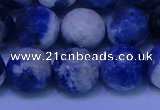 CSO625 15.5 inches 14mm faceted round AB grade sodalite beads