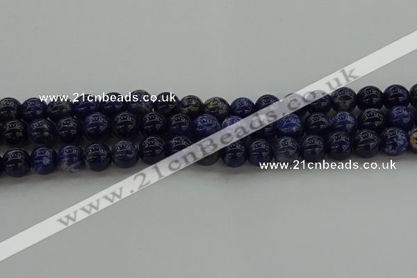 CSO634 15.5 inches 10mm round sodalite gemstone beads wholesale