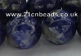 CSO639 15.5 inches 20mm round sodalite gemstone beads wholesale