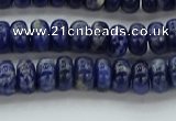 CSO651 15.5 inches 4*6mm rondelle sodalite gemstone beads