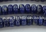 CSO652 15.5 inches 5*8mm rondelle sodalite gemstone beads