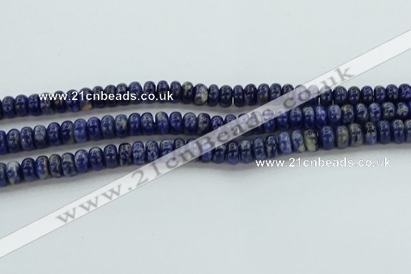 CSO652 15.5 inches 5*8mm rondelle sodalite gemstone beads