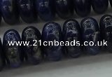 CSO655 15.5 inches 8*14mm rondelle sodalite gemstone beads