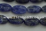 CSO678 15.5 inches 8*12mm oval sodalite gemstone beads