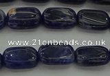 CSO695 15.5 inches 8*12mm rectangle sodalite gemstone beads