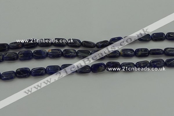 CSO695 15.5 inches 8*12mm rectangle sodalite gemstone beads