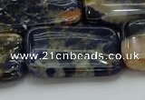 CSO794 15.5 inches 20*30mm rectangle orange sodalite beads