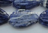 CSO83 15.5 inches 20*30mm teardrop sodalite gemstone beads wholesale