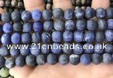 CSO842 15.5 inches 8mm round matte sodalite beads wholesale