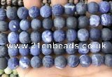 CSO843 15.5 inches 10mm round matte sodalite beads wholesale