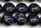 CSO922 15 inches 10mm round orange sodalite beads