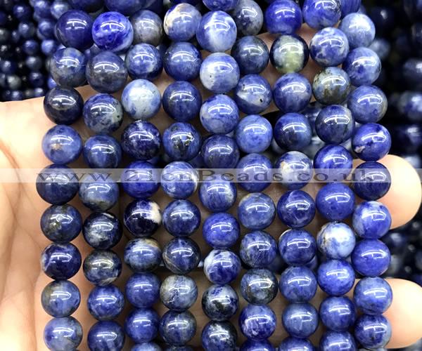 CSO933 15 inches 8mm round sodalite beads wholesale