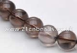 CSQ14 A grade 10mm round natural smoky quartz beads Wholesale