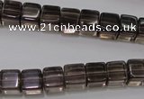 CSQ241 15.5 inches 8*8mm cube grade AA natural smoky quartz beads