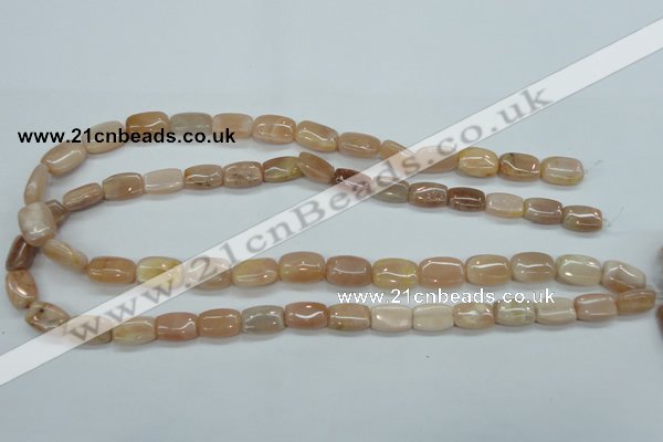 CSS210 15.5 inches 10*14mm rectangle natural sunstone beads