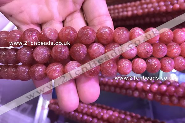 CSS311 15.5 inches 12mm round golden sunstone gemstone beads