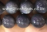 CSS317 15.5 inches 10mm round black sunstone gemstone beads