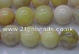 CSS603 15.5 inches 10mm round yellow sunstone gemstone beads