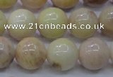 CSS606 15.5 inches 16mm round yellow sunstone gemstone beads