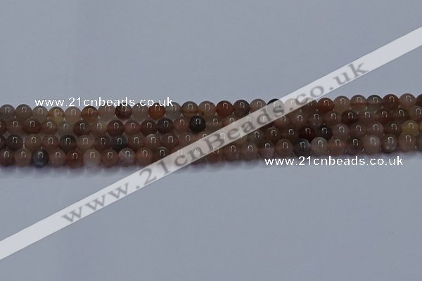 CSS631 15.5 inches 6mm round sunstone gemstone beads wholesale