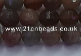 CSS643 15.5 inches 10mm faceted round sunstone gemstone beads