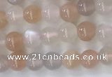 CSS700 15.5 inches 4mm round mixed sunstone beads wholesale