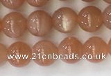 CSS704 15.5 inches 6mm round natural golden sunstone beads