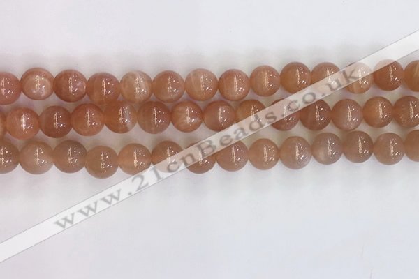 CSS705 15.5 inches 8mm round natural golden sunstone beads