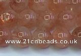 CSS714 15.5 inches 7mm round natural golden sunstone beads