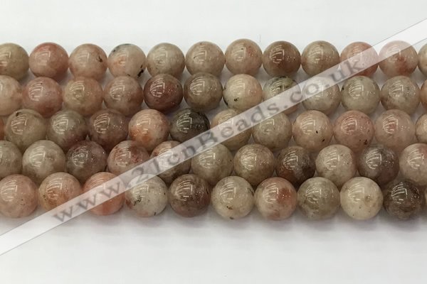 CSS724 15.5 inches 12mm round sunstone beads wholesale