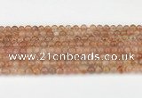 CSS750 15.5 inches 5mm round golden sunstone beads wholesale