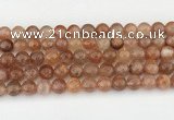 CSS754 15.5 inches 10mm round golden sunstone beads wholesale