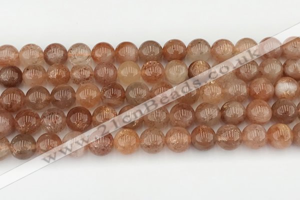 CSS754 15.5 inches 10mm round golden sunstone beads wholesale