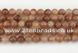 CSS755 15.5 inches 11mm round golden sunstone beads wholesale