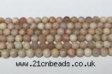 CSS781 15.5 inches 8mm round sunstone gemstone beads wholesale