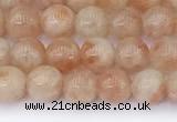 CSS790 15.5 inches 6mm round golden sunstone beads wholesale