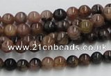 CST02 15.5 inches 6mm round staurolite gemstone beads wholesale